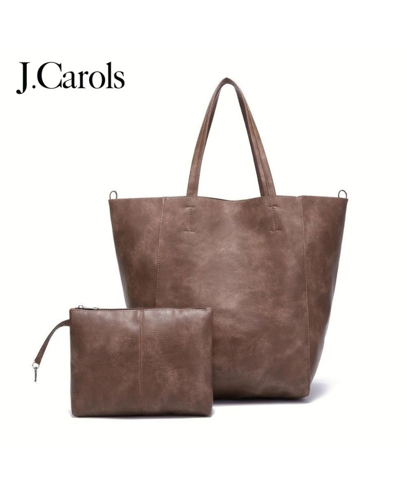 Renee’s Retro Softness - Timeless & Versatile PU Leather Tote