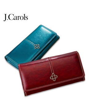 Eva Trendy Bifold Wallet - Stylish Leather Wallet