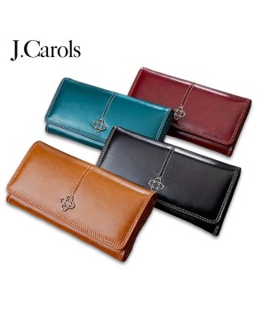 Eva Trendy Bifold Wallet - Stylish Leather Wallet