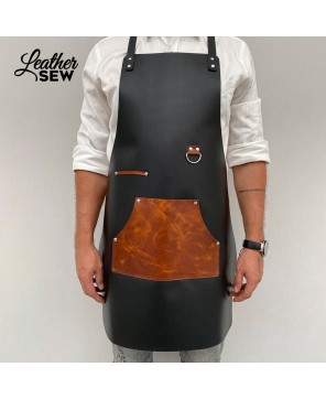 Personalized Leather Apron for Restaurants, Bars & Barbers