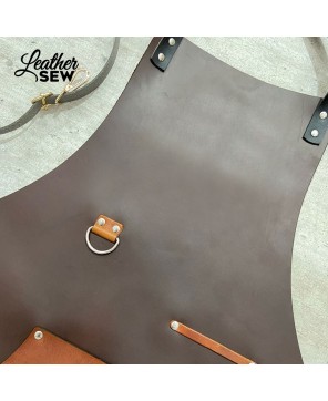 Personalized Leather Apron for Restaurants, Bars & Barbers