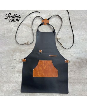 Custom Handmade Full Leather Apron | Blacksmith & Woodworking