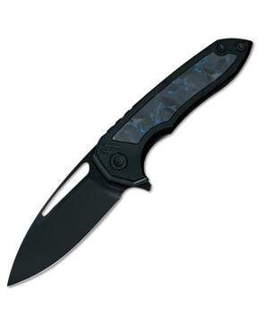 B08 Ragna Tactical Knife | M390 Blade with Titanium & Carbon Fiber Han