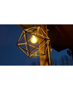 Unique Polyhedra Pendant Light for Modern Spaces