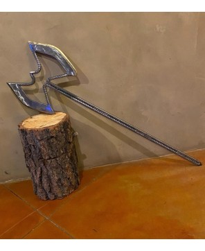 Double-Sided Rebar Axe for Cutting and Chopping