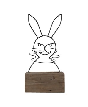 Clayre & Eef Rabbit Planter