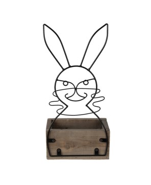 Clayre & Eef Rabbit Planter