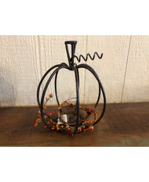 Rustic Handmade Metal Pumpkin