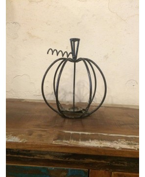 Rustic Handmade Metal Pumpkin