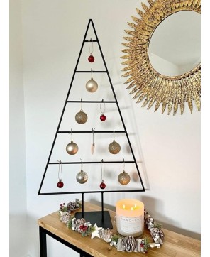 Metal Christmas Tree Ornament Stand - Modern & Stylish Display