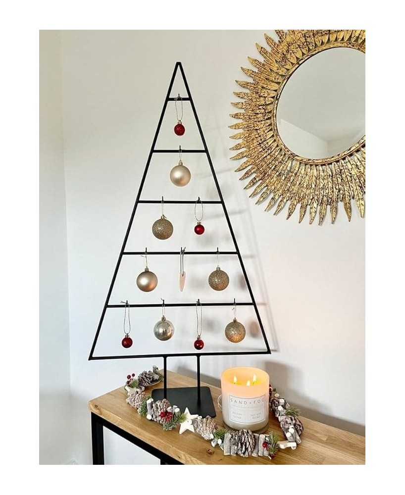 Metal Christmas Tree Ornament Stand - Modern & Stylish Display