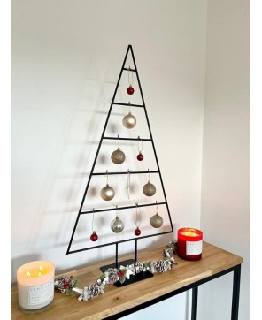 Metal Christmas Tree Ornament Stand - Modern & Stylish Display