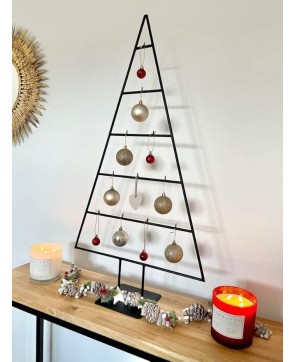 Metal Christmas Tree Ornament Stand - Modern & Stylish Display