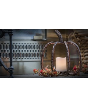 The Relaxed Gardener Pumpkin Candle Holder