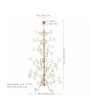 Sunnydaze Noelle Metal Ornament Display Tree |