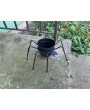 Handmade Spider Flower Pot Pumpkin Holder for Fall Décor