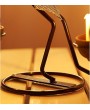 Retro Wrought Iron Candle Holders