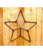 Reclaimed Steel Wishing Star - Unique Industrial Wall Art