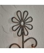 Rustic Flower Wall Candle Sconce Holders