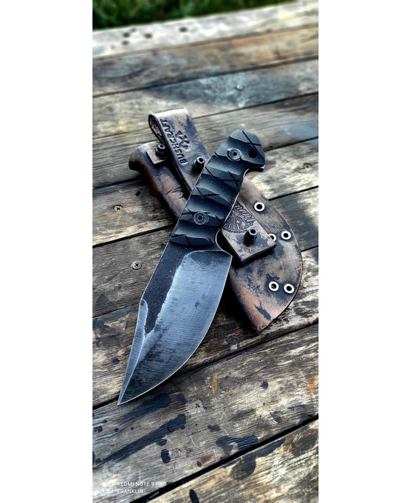 Handcrafted Bushcraft Tactical Knife - Perfect Outdoor Tool