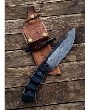 Handcrafted Tactical Survival Knife | Custom Sheath