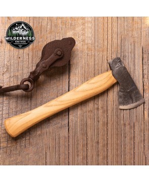 Hand-Forged Kephart Hatchet with Carbon Steel Blade