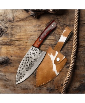 Custom Handmade Carbon Steel Chef Knife | Perfect for Cooking