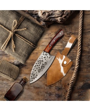 Custom Handmade Carbon Steel Chef Knife | Perfect for Cooking