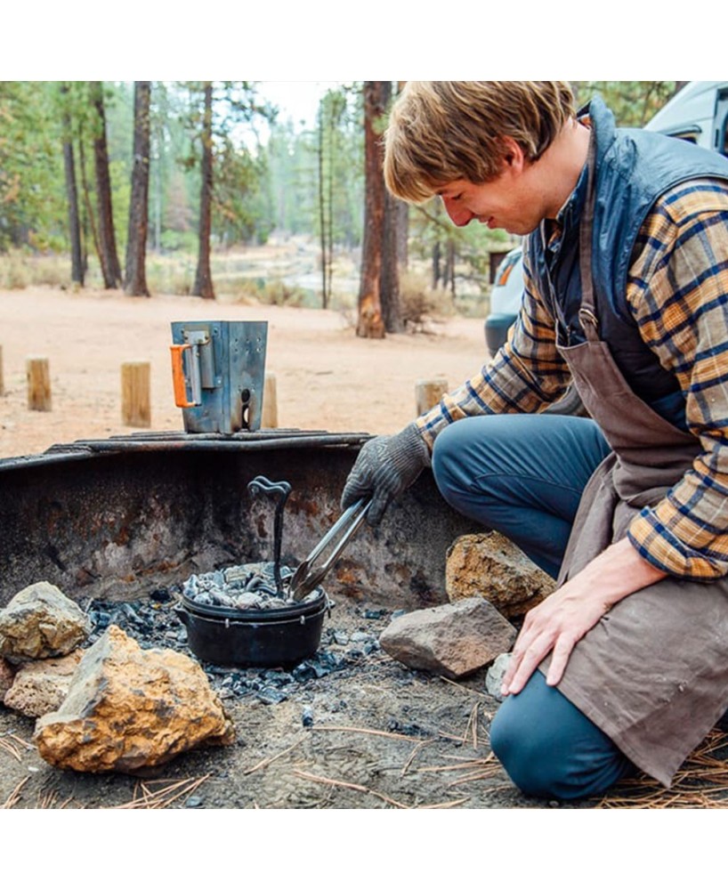 Cast Iron Dutch Oven – Versatile Outdoor Cooking Pot for Campfires