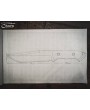 Handmade Tactical Fixed Blade Knife