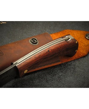 Classic Folding Knife with Wooden Handle