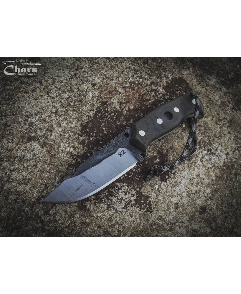 Handcrafted X2 Tactical Fixed Blade Knife