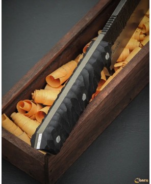 Premium Spear-Point Knife with Micarta Handle