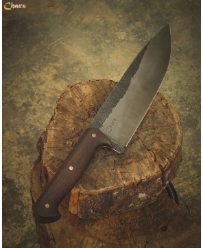 Handmade Chef’s Knife | 5160 Steel Blade & Vero Hardwood Handle