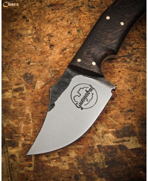 Handcrafted Short Bowie Knife | Durable 5160 Steel Blade