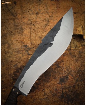 Modern Hand-Forged Kukri | 5160 Steel & Saman Wood