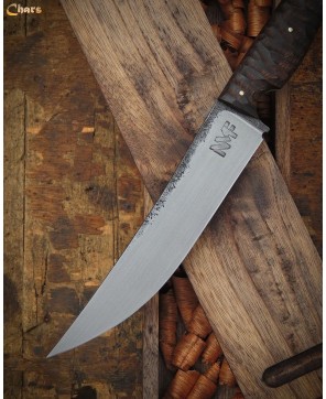 Handcrafted Fillet Knife | 1095 Steel & Saman Wood Handle