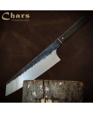 Handcrafted Santoku Knife with 5160 Carbon Steel Blade