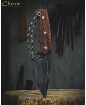 High Carbon Steel Knife with Aluminum Passer