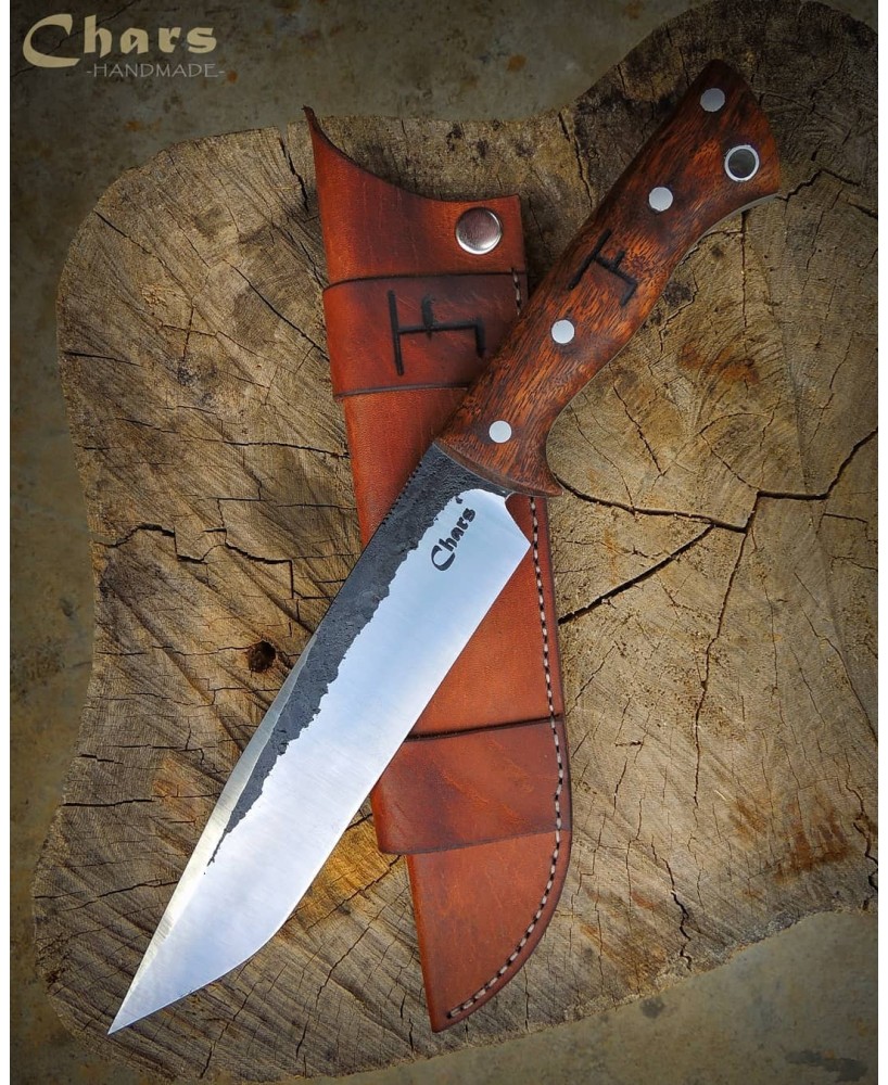 Premium Finished Bowie Knife with Elegant Design