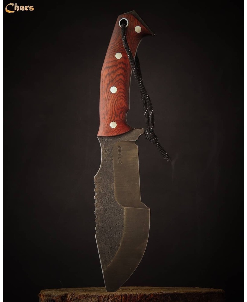 Handcrafted Tracker Knife in 5160 Steel