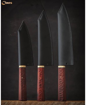 Hand-Forged 5160 Steel Santoku Knives – Precision & Style