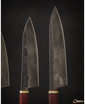 Hand-Forged 5160 Steel Santoku Knives – Precision & Style