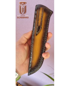 Handcrafted Leather Knife Sheath Set - Premium Quality