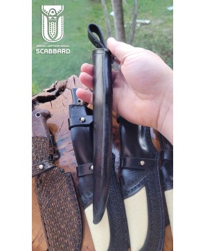 Set of Handcrafted Leather Knife Sheaths | Premium Quality