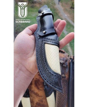 Set of Handcrafted Leather Knife Sheaths | Premium Quality