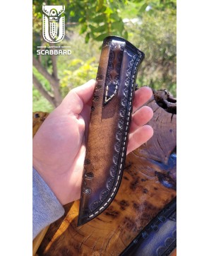 Set of 3 Handcrafted Leather Knife Sheaths | Durable & Stylish