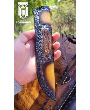 Set of 3 Handcrafted Leather Knife Sheaths | Durable & Stylish