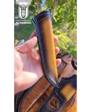 Set of 5 Handcrafted Leather Knife Sheaths | Durable & Stylish