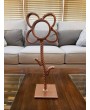 Handcrafted Rebar Flower – Unique Indoor Metal Decor